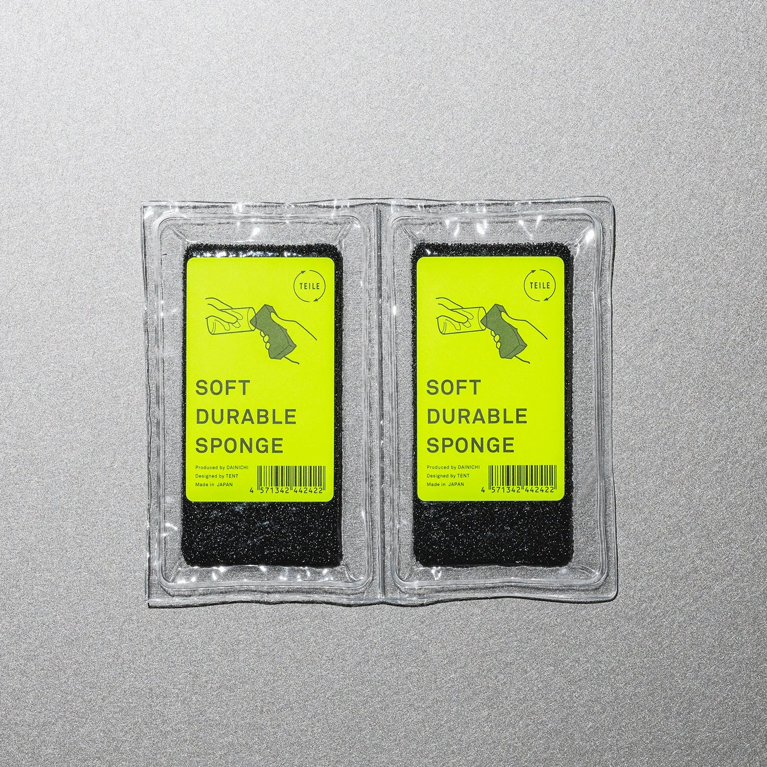 TEILE | テイレ　SOFT DURABLE SPONGE 2個