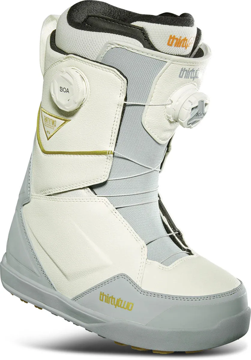 Thirtytwo Lashed Double Boa Snowboard Boots Womens White / Grey