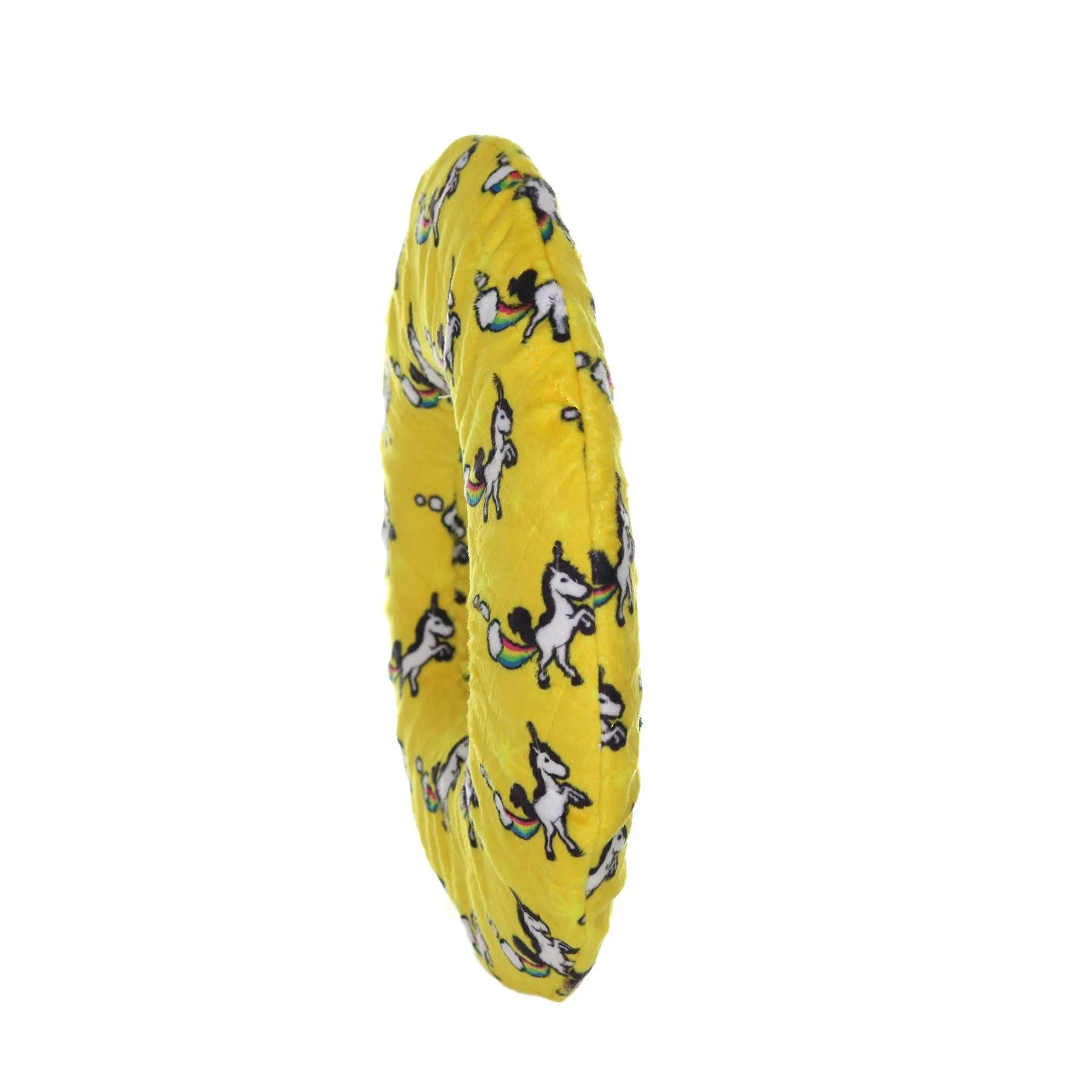 Tuffy Dog Toys - VIP Products - Mighty Ring - Unicorn, Durable, Squeaky Dog Toy, No Stuffing