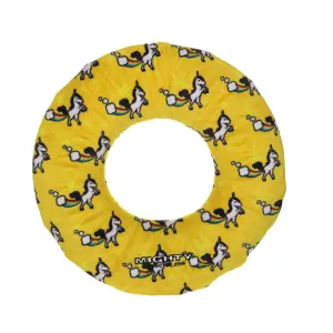 Tuffy Dog Toys - VIP Products - Mighty Ring - Unicorn, Durable, Squeaky Dog Toy, No Stuffing