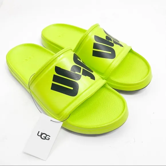 UGG Wilcox Slide Chopd Color KEY LIME / BLACK