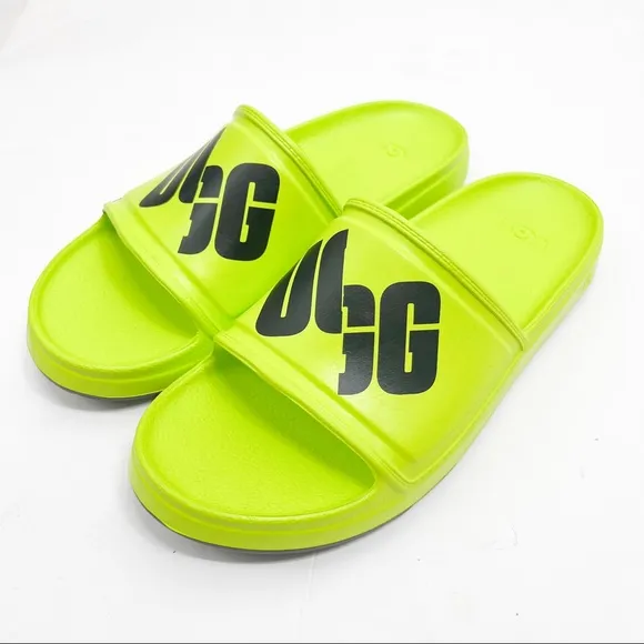 UGG Wilcox Slide Chopd Color KEY LIME / BLACK