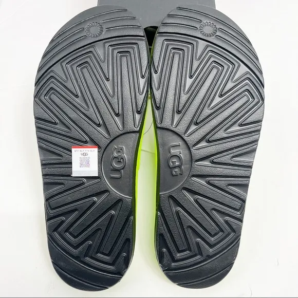 UGG Wilcox Slide Chopd Color KEY LIME / BLACK