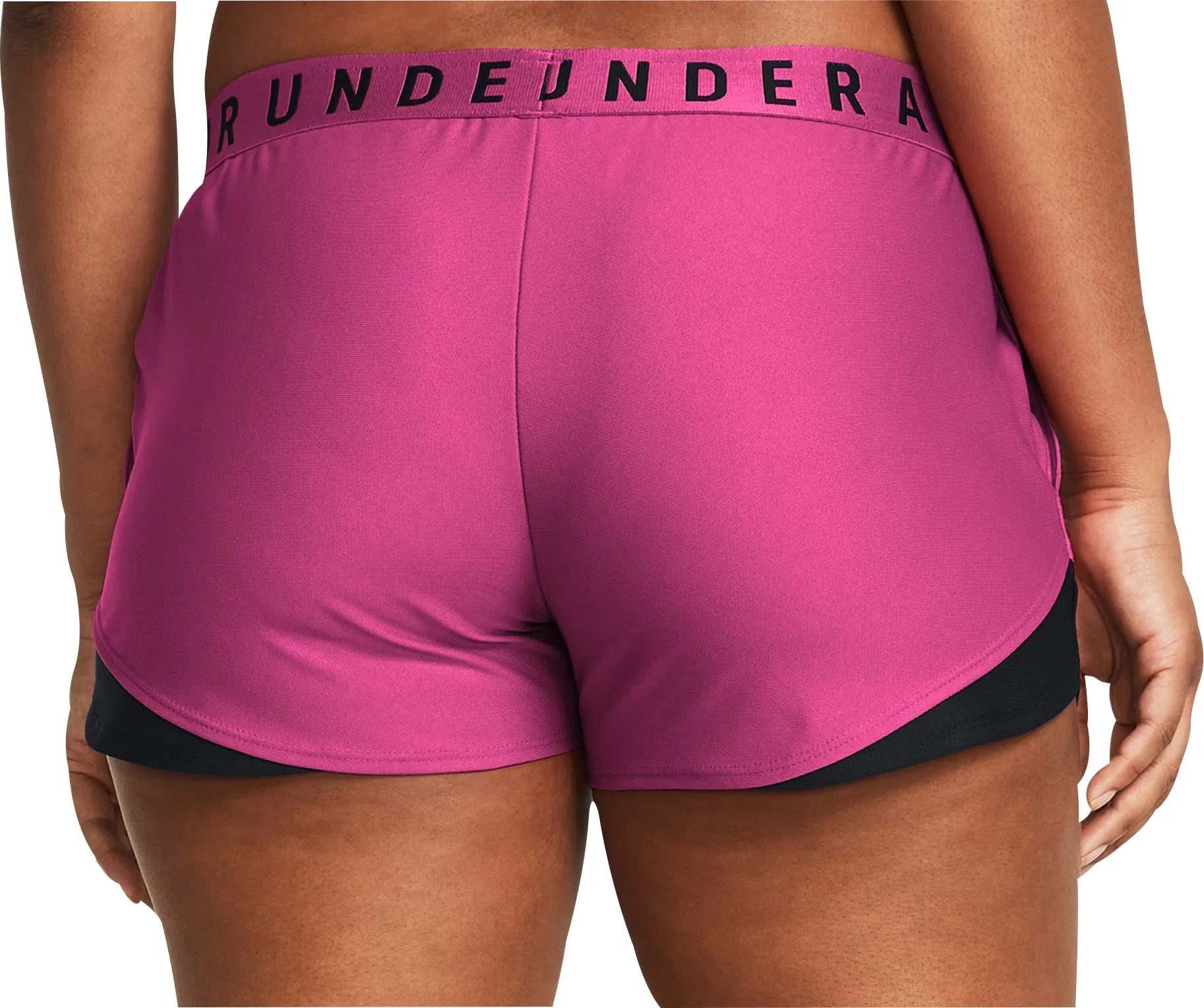 Under Armour Play Up 3.0 Womens Running Shorts - Pink
