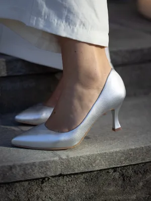 Unisa Kaluza sølv pumps