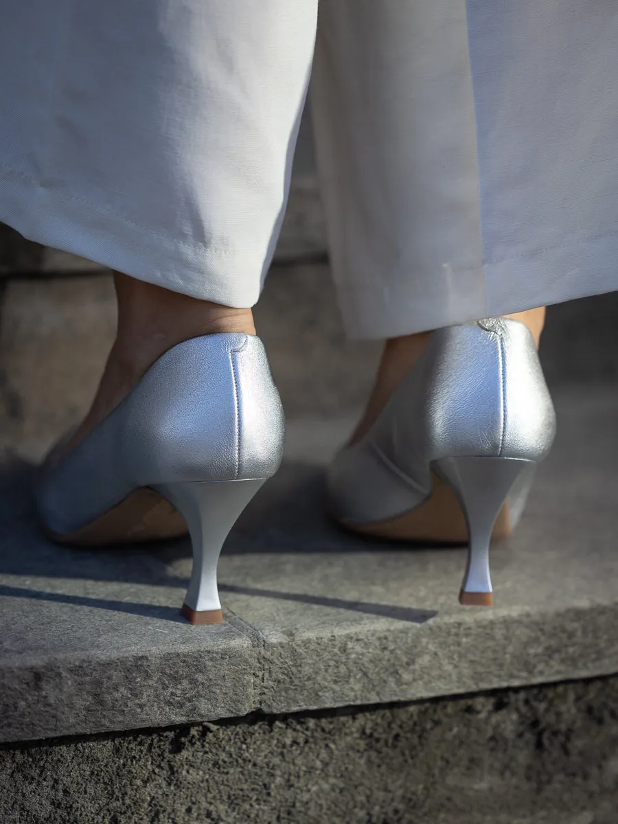 Unisa Kaluza sølv pumps