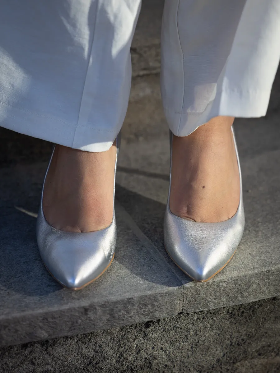 Unisa Kaluza sølv pumps