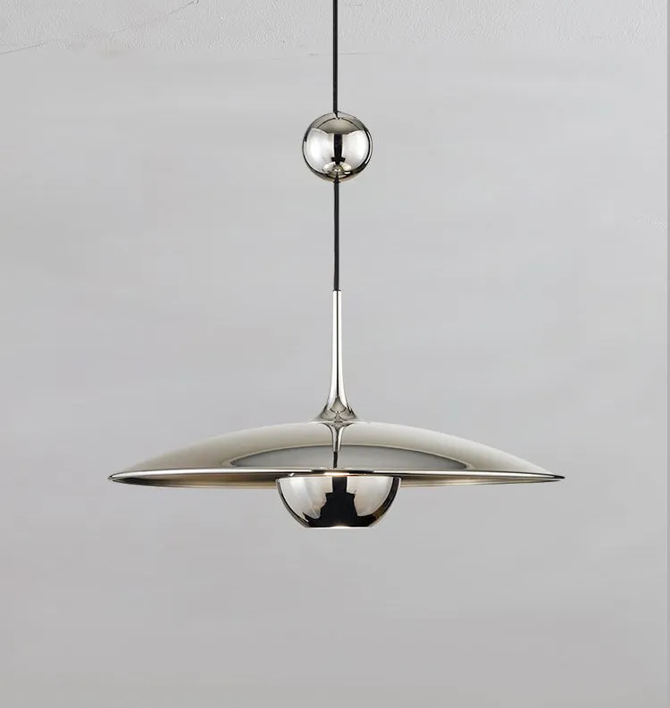 Vintage Counterweight Adjustable Pendant Light Pulley