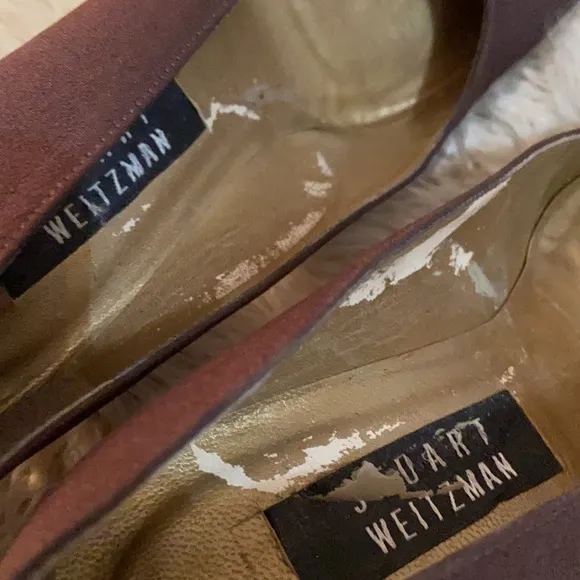 Vtg Stuart Weitzman Brown Pumps Sz 5.5