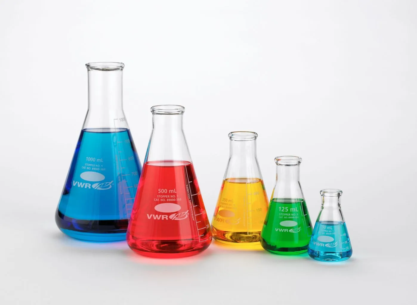 VWR® Erlenmeyer Flasks, Narrow Mouth, 1000 mL, 10545-842