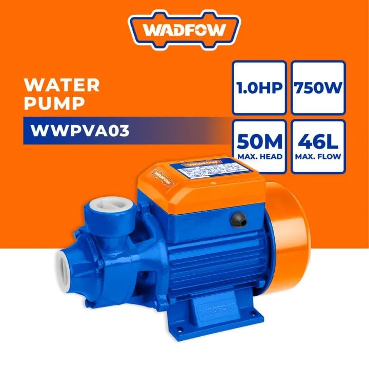 Wadfow Peripheral Water Pump 750W (1.0HP) - WWPVA03