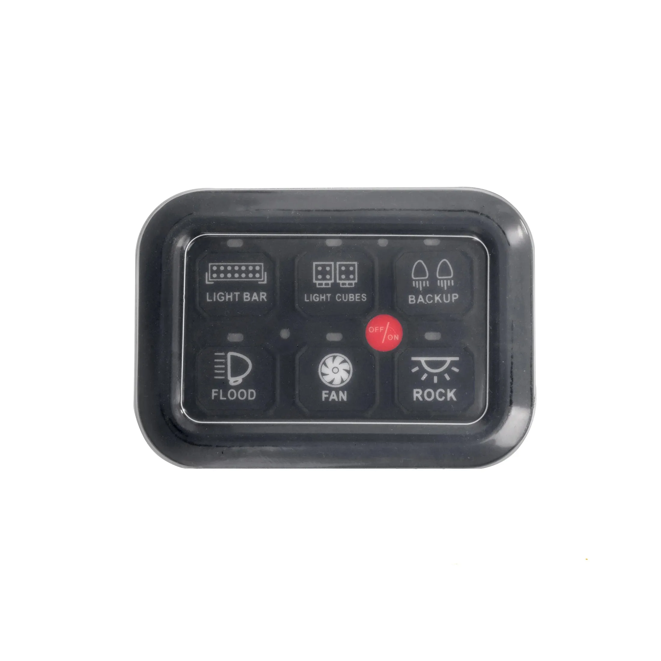Waterproof silicone cover For 6 Gang Switch Panel