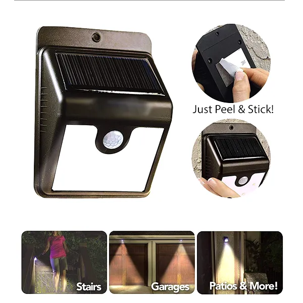 Weather Resistant Mountable Motion-Activated Energy Saving Outdoor Light
