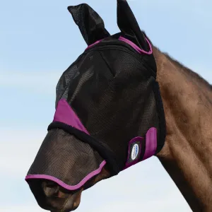 Weatherbeeta Comfitec Durable Mesh Mask With Ears & Nose