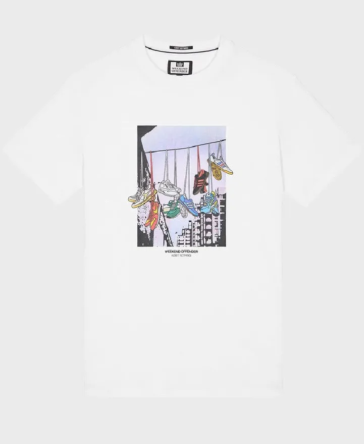 Weekend Offender Turf Wars T-shirt White
