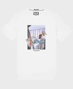 Weekend Offender Turf Wars T-shirt White