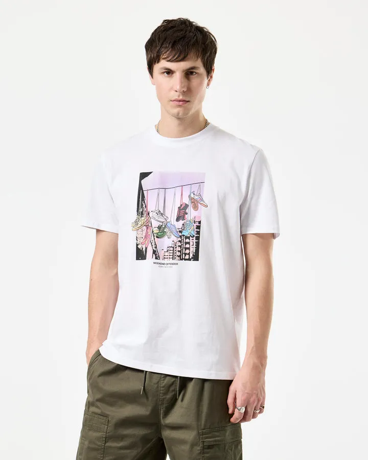 Weekend Offender Turf Wars T-shirt White