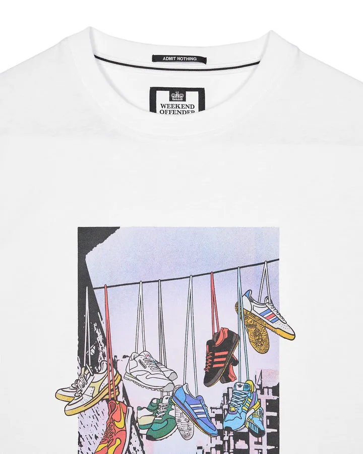 Weekend Offender Turf Wars T-shirt White