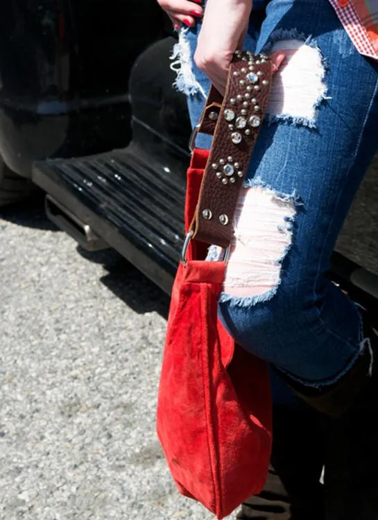 Western Suede Purse