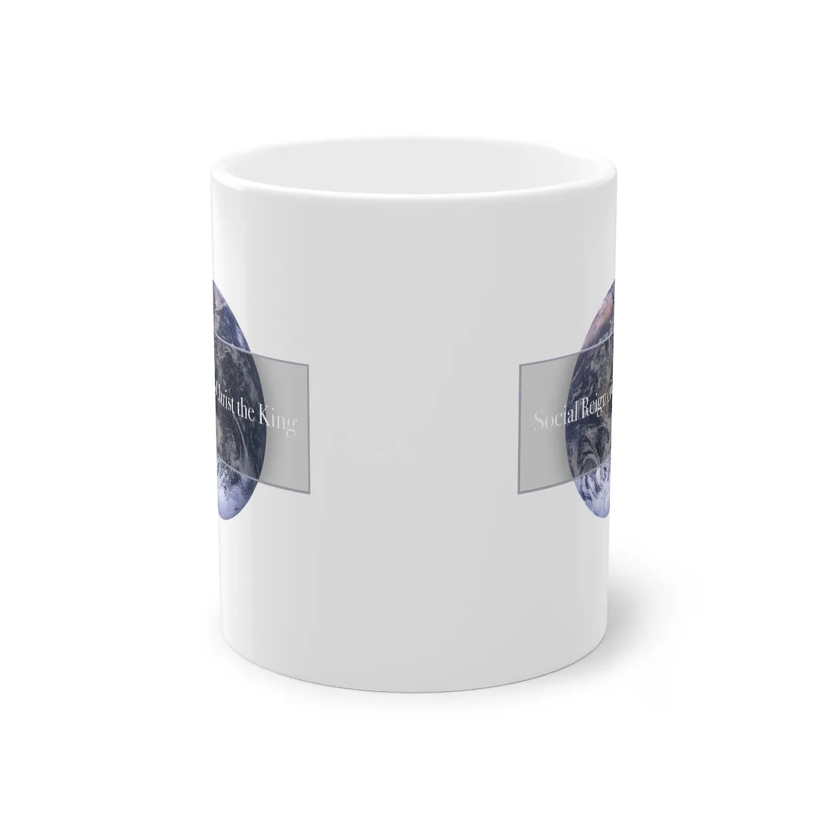 White Christian Catholic Christ the King coffee or tea mug