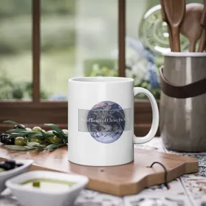 White Christian Catholic Christ the King coffee or tea mug