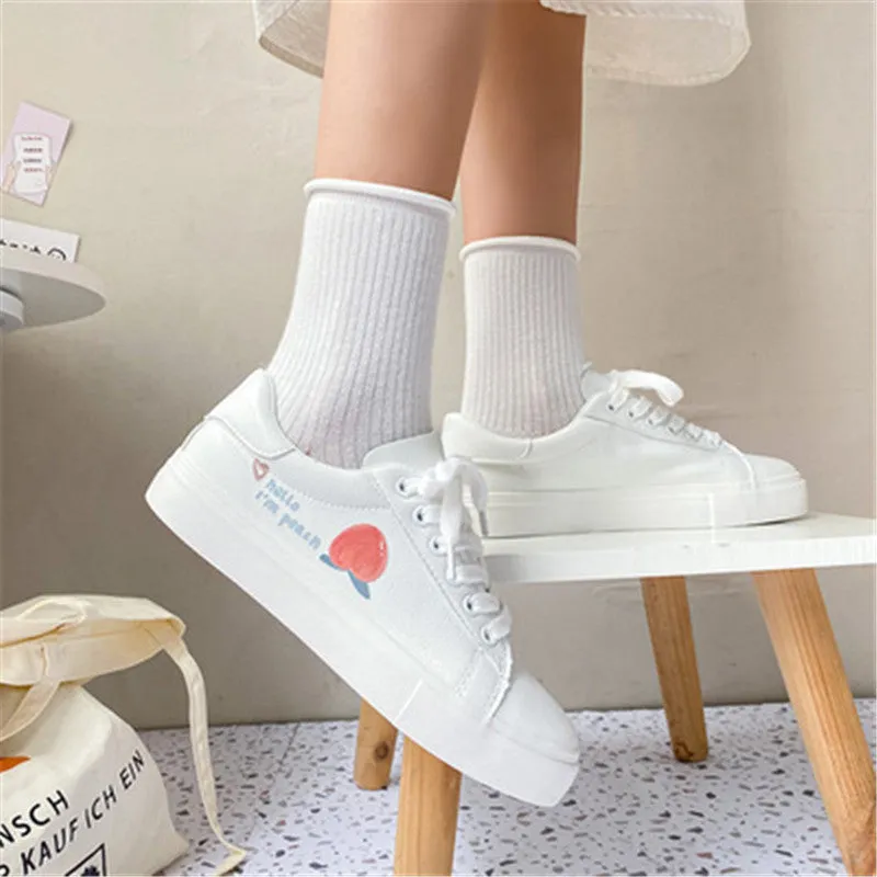 WHITE PEACHES WHITE SHOES UB3383