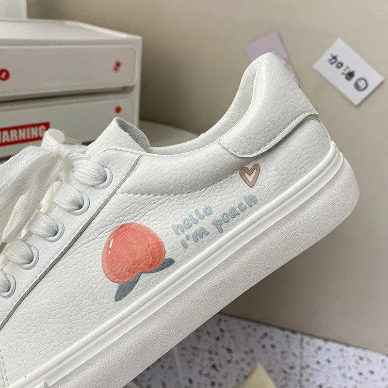 WHITE PEACHES WHITE SHOES UB3383