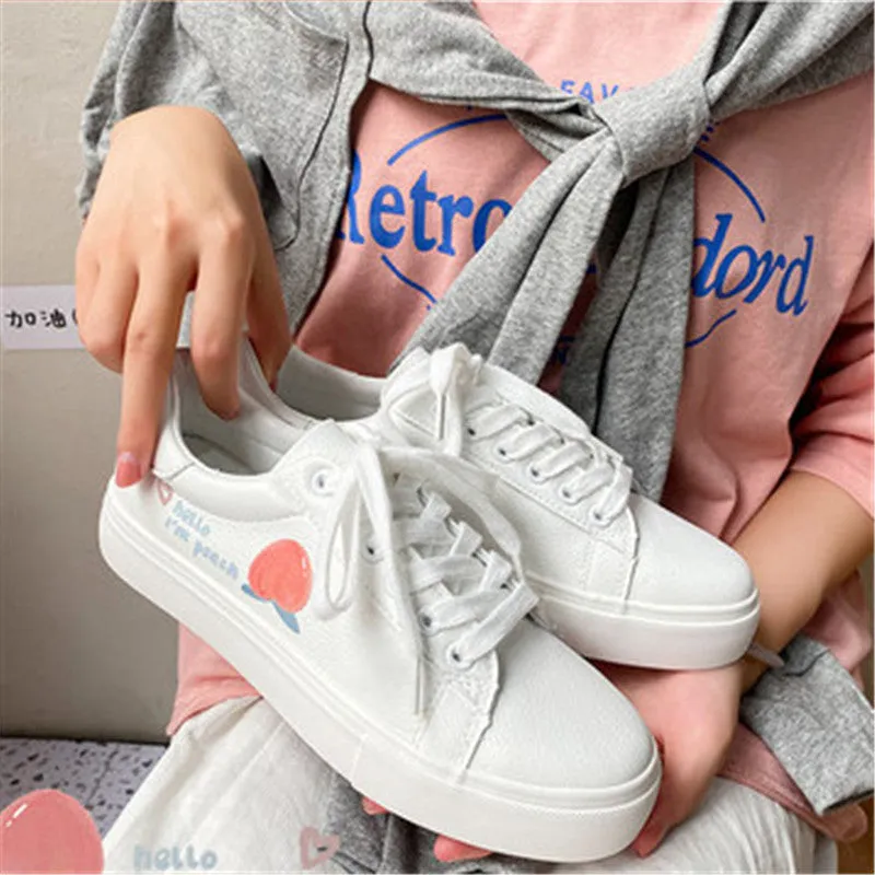 WHITE PEACHES WHITE SHOES UB3383