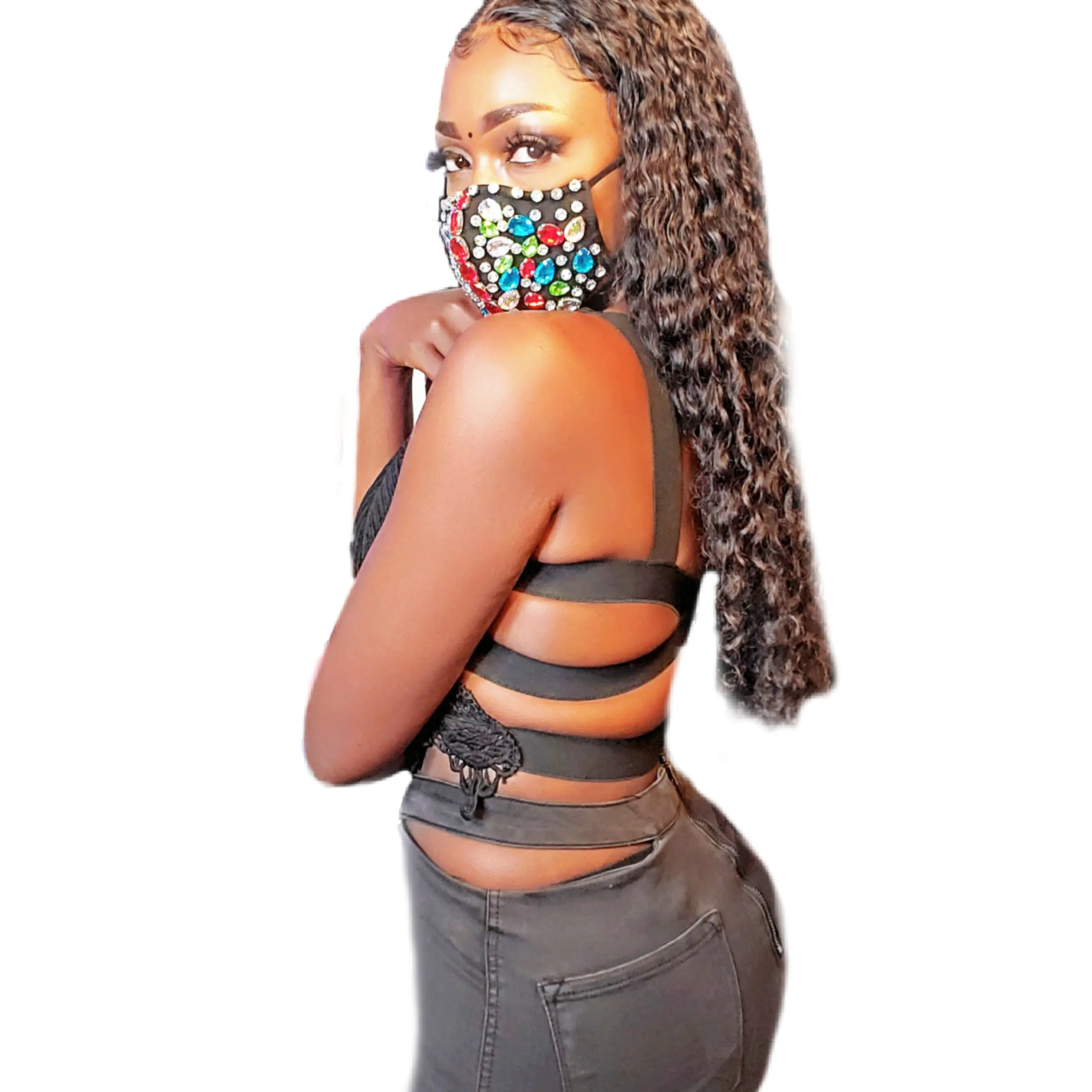 'Who Is She' Diva Face Mask