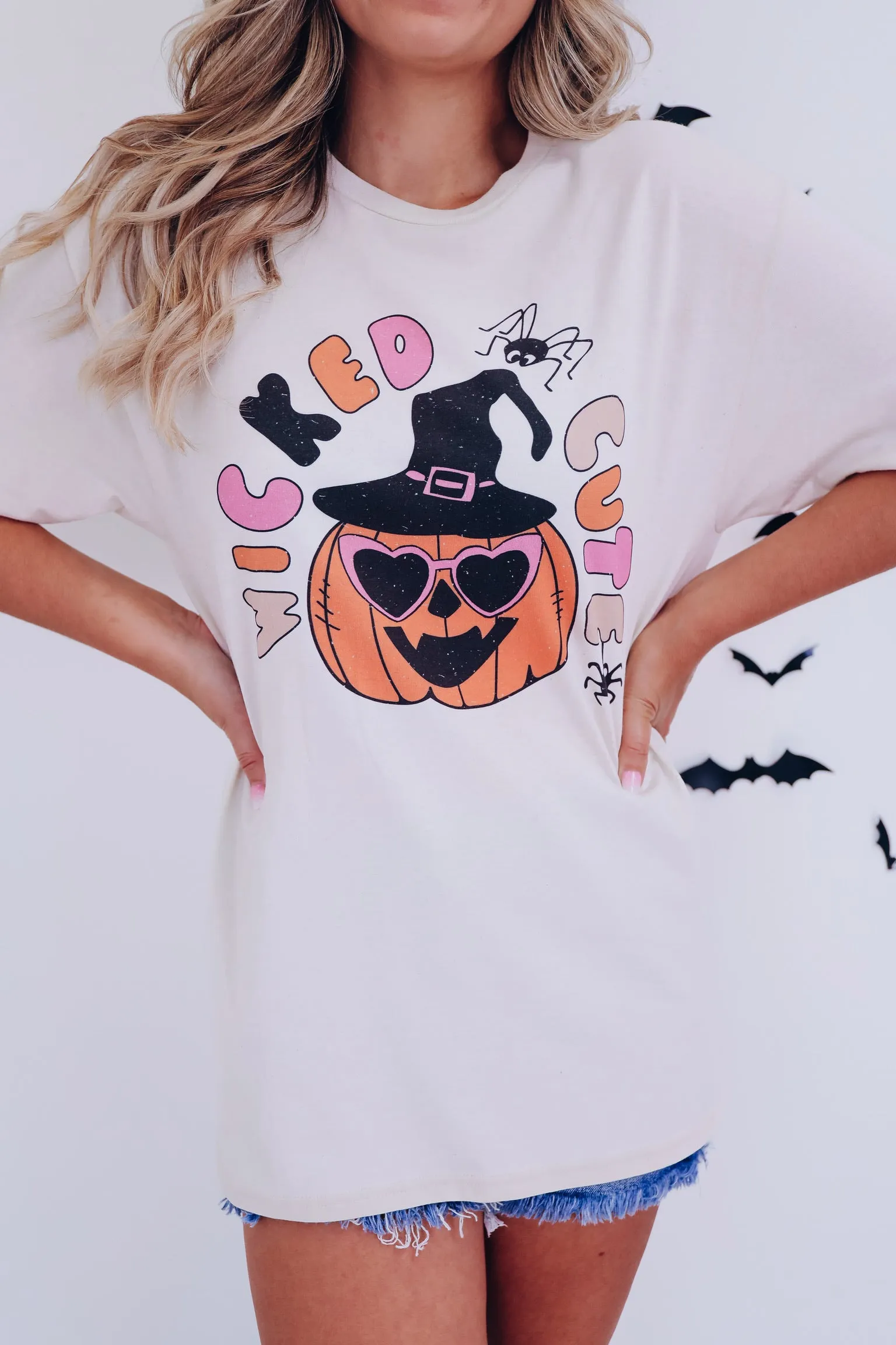 Wicked Cute Pumpkin Graphic Tee