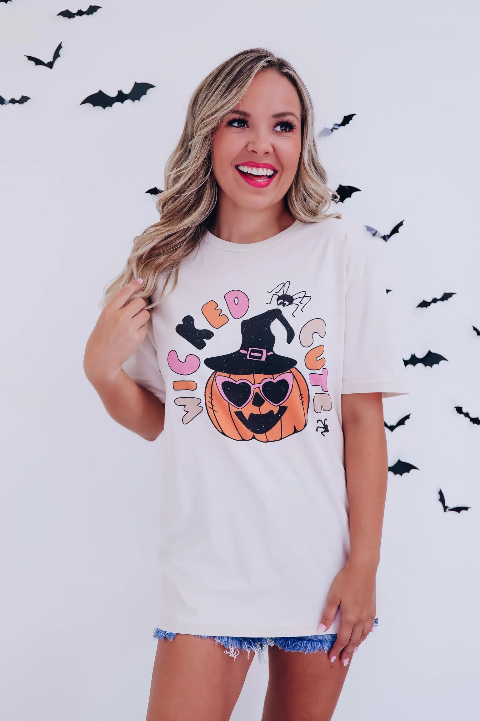 Wicked Cute Pumpkin Graphic Tee