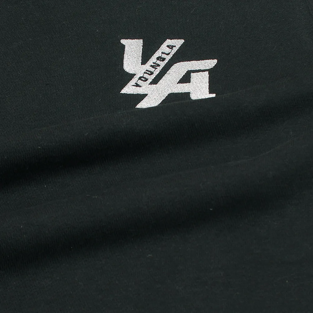 Young L.A Black Embroidered Sweatshirt