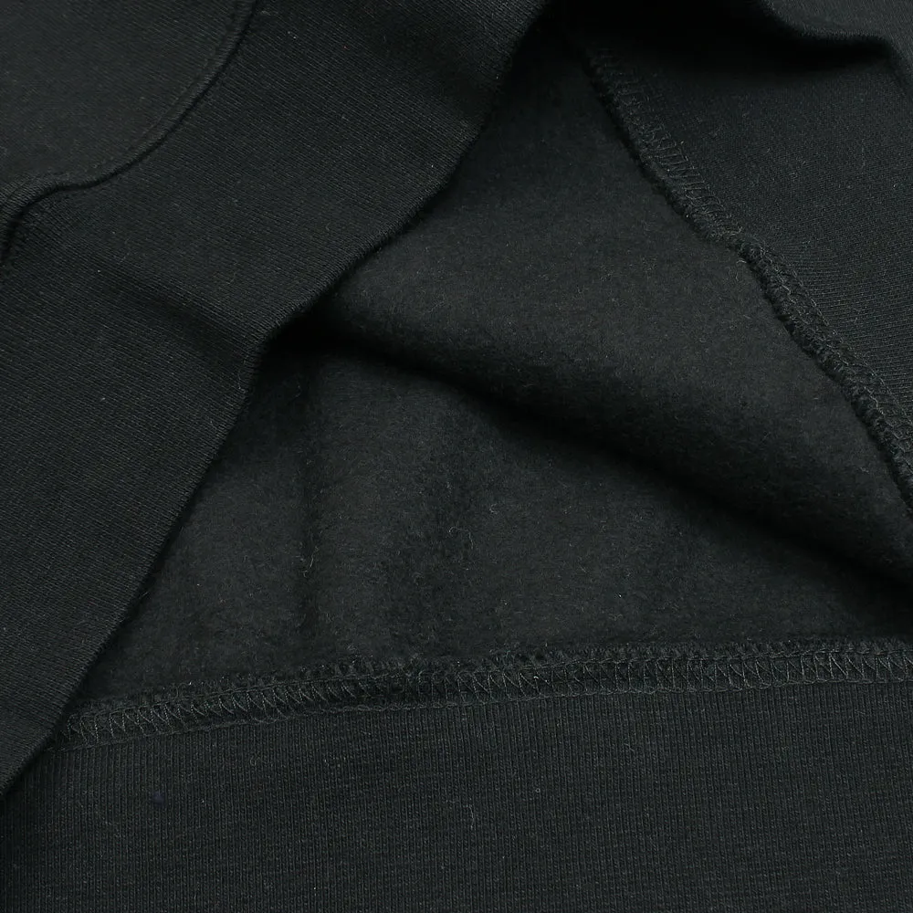 Young L.A Black Embroidered Sweatshirt